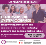 Leadership for Systemic Change – Let Your Voice Be Heard
