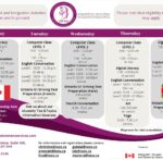 Winter 2025 Settlement & Integration Activities Schedule Calendar